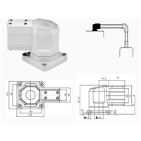 ELDON SWIVEL ARM MOUNTING BRACKET