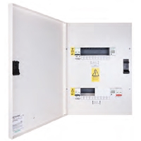 SCHNEIDER 10 WAY CIRCUIT DIST BOARD