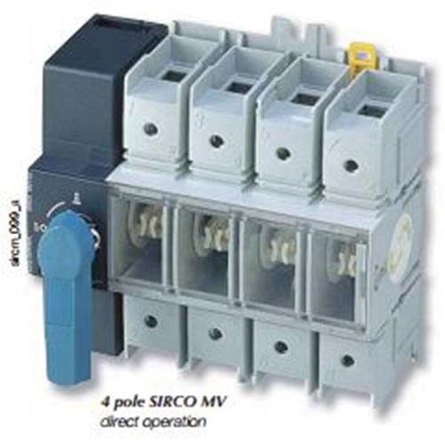SOCOMEC SIRCO MV 160A 4P LOAD BREAK SW V
