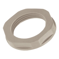 LAPP M16 LOCKNUT LIGHT GREY