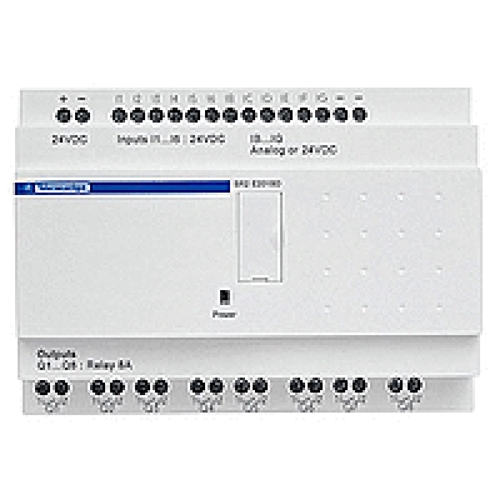 SCHNEIDER COMPACT BASIC PLC MODULE 20 I/O