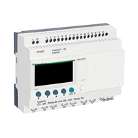SCHNEIDER ZELIO INTELLIGENT RELAY 24VAC. 16 I/P,
