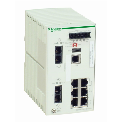 Schneider Electric ConneXium Managed Switch - 6 po