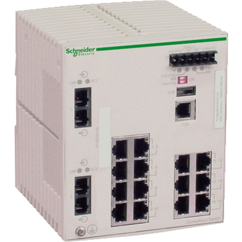 Schneider Electric ConneXium Managed Switch - 14 p