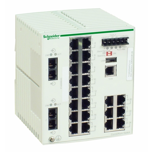 Schneider Electric ConneXium Managed Switch - 22 p