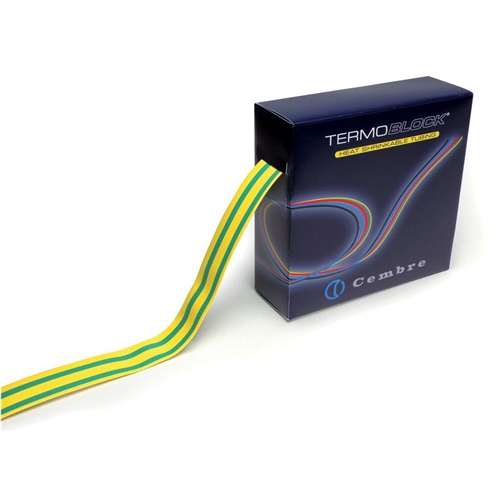 CEMBRE 6.4MMx10MT BOX BLACK HEAT SHRINK