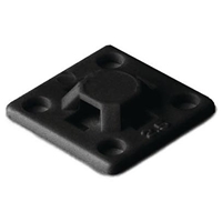 TCA BLACK BASE 28X28MM (PK=100) (G144BK)