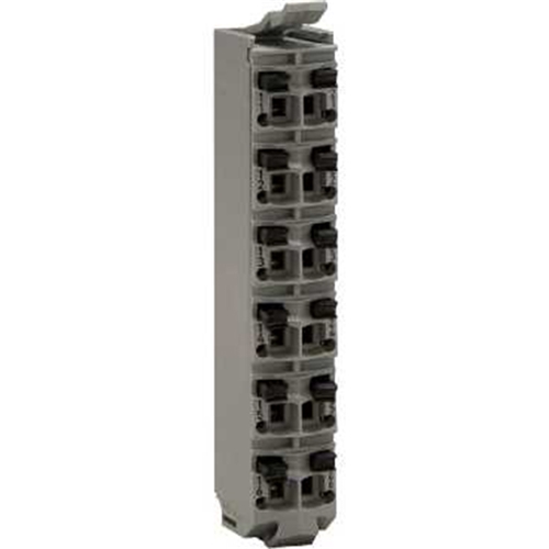 SCHNEIDER terminal block 12pin 24vdc Grey