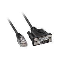 SCHNEIDER RJ45 DB9 FEMALE RS232 CROSSED
