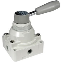 SMC HAND VALVE SIDE PORTED BOBY MOUNT