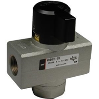 SMC HAND VALVE (LEFT TO RIGHT)