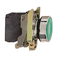SCHNEIDER Push Button Flush Green