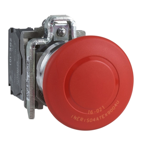 SCHNEIDER ATEX ESTOP 40MM PUSHPULL 1NC+1NO