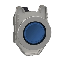 SCHNEIDER FLUSH MOUNTED BLUE PILOT LIGHT WITH