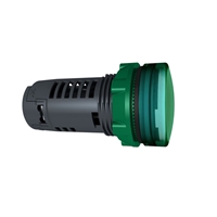 SCHNEIDER MONOLITHIC PILOT LIGHT LED GREEN 24V