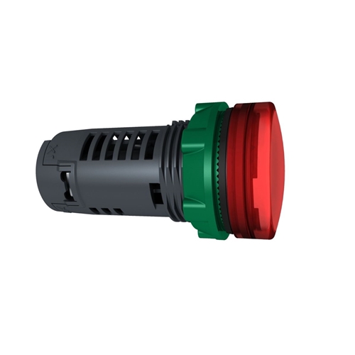SCHNEIDER MONOLITHIC PILOT LIGHT LED RED 110V