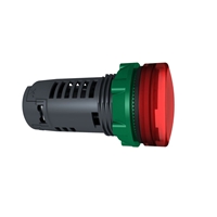 SCHNEIDER MONOLITHIC PILOT LIGHT LED RED 110V