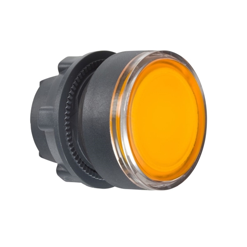 SCHNEIDER ORANGE ILLUMINATED PUSHBUTTON HEAD