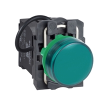 Schneider Electric green complete pilot light ?22