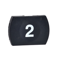 SCHNEIDER BLACK CAP HEAD MARKED 2 FOR 16MM P/B