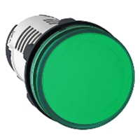 SCHNEIDER INDICATOR 24VACDC GREEN