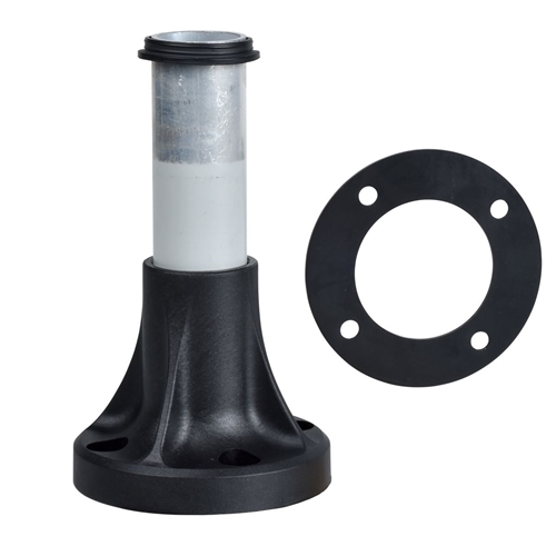 SCHNEIDER GREY ALU 100MM TUBE BASE & GASKET
