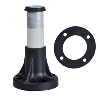 SCHNEIDER GREY ALU 100MM TUBE BASE & GASKET