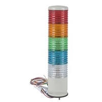 Schneider Electric Monolithic tower light, red-ora