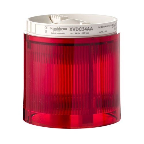 SCHNEIDER Illuminated Unit - Red - for Steady