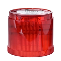 SCHNEIDER 70MM STROBE RED LENS UNIT 24V IP40