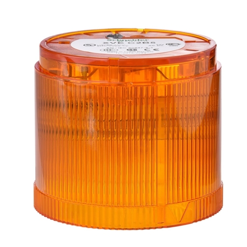 SCHNEIDER 70MM ILLUMINATED FLASHING BEACON ORANGE