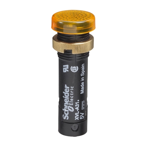 SCHNEIDER Plight 12mm 5VDC Yel/Org LED