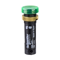 SCHNEIDER P/LIGHT 12mm 24VDC GREEN LED