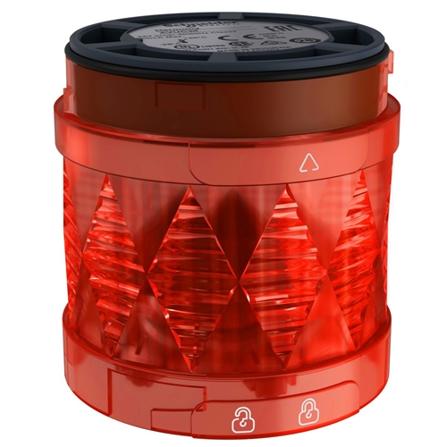 SCHNEIDER RED 60MM LED ILLUMINATED TOWER UNIT,