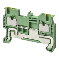 OMRON EARTH TERMINAL 1.0MM SQ GREEN/YELLOW