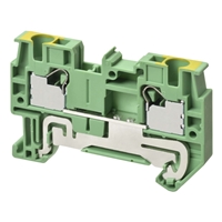 OMRON EARTH TERMINAL 4.0MM SQ GREEN/YELLOW