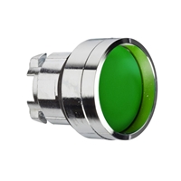 SCHNEIDER PB RECESSED PUSH GREEN