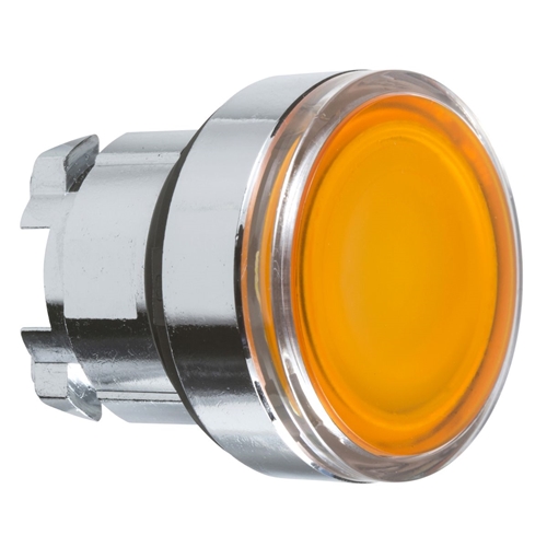 SCHNEIDER PUSHBUTTON HEAD YELLOW LEGEND