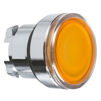 SCHNEIDER PUSHBUTTON HEAD YELLOW LEGEND