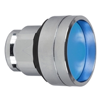 SCHNEIDER Blue Pushbutton Recess