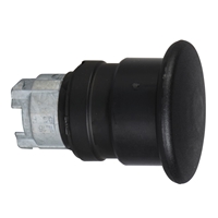 SCHNEIDER PB MUSHROOM 40MM BLACK