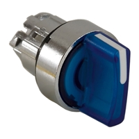 SCHNEIDER 3 POS ILL SELECTOR SWITCH (BLUE) SPRG