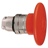 SCHNEIDER MUSHROOM HEAD PUSHBUTTON RED