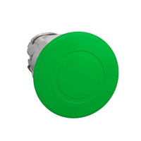 SCHNEIDER MUSHROOM HEAD PBUTTON 40MM GREEN