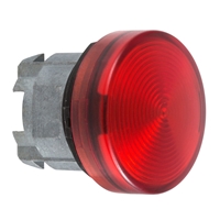 SCHNEIDER GROOVED LENS FOR LED RED