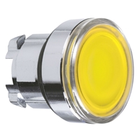 SCHNEIDER YELLOW ILLUM LED PUSH BUTTON FLUSH