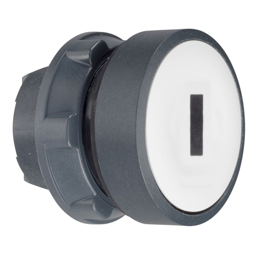 SCHNEIDER PUSHBUTTON FLUSH WHITE MARKED I
