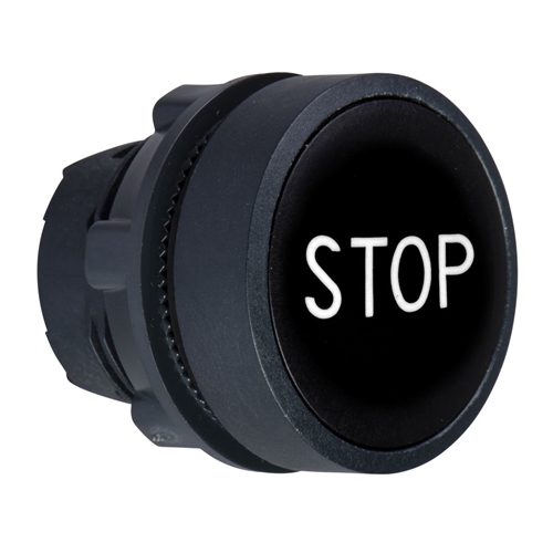 SCHNEIDER PB HEAD FLUSH, RED MARKED STOP