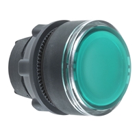 SCHNEIDER PUSHBUTTON OPERATOR HEAD FLUSH GREEN