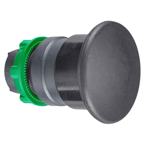 SCHNEIDER PUSHBUTTON MUSHROOM HEAD 40MM BLACK